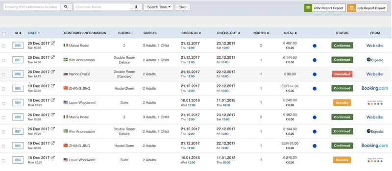 Booking System Hotel Plugin