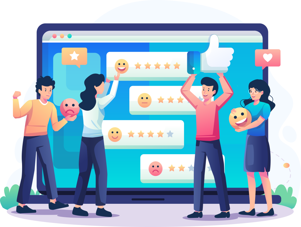 Customer Reviews 1 Illustration