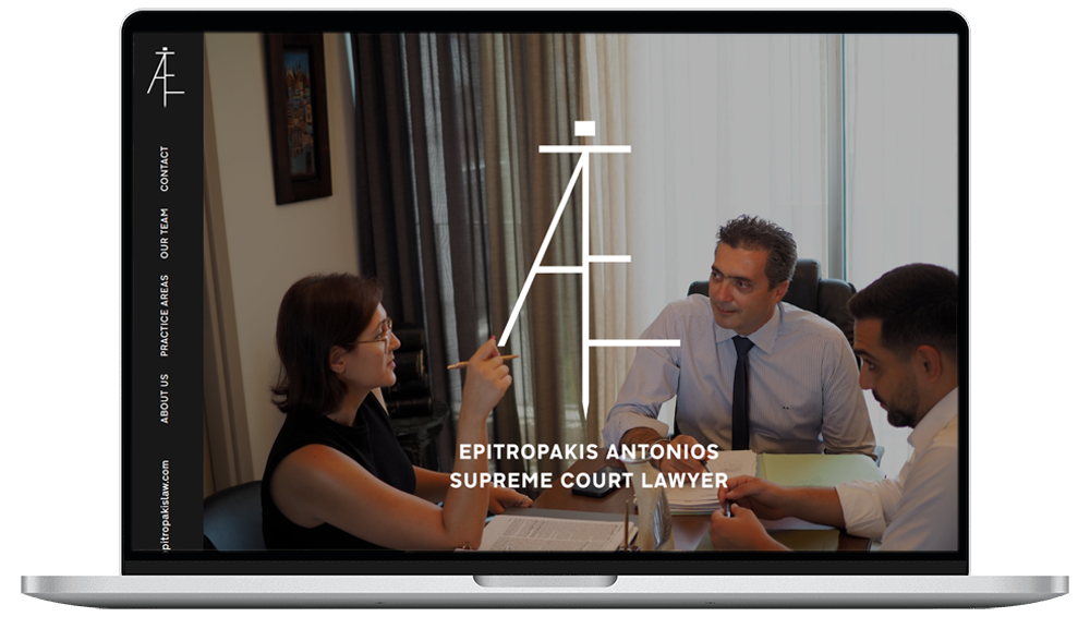 epitropakis law website on mac device