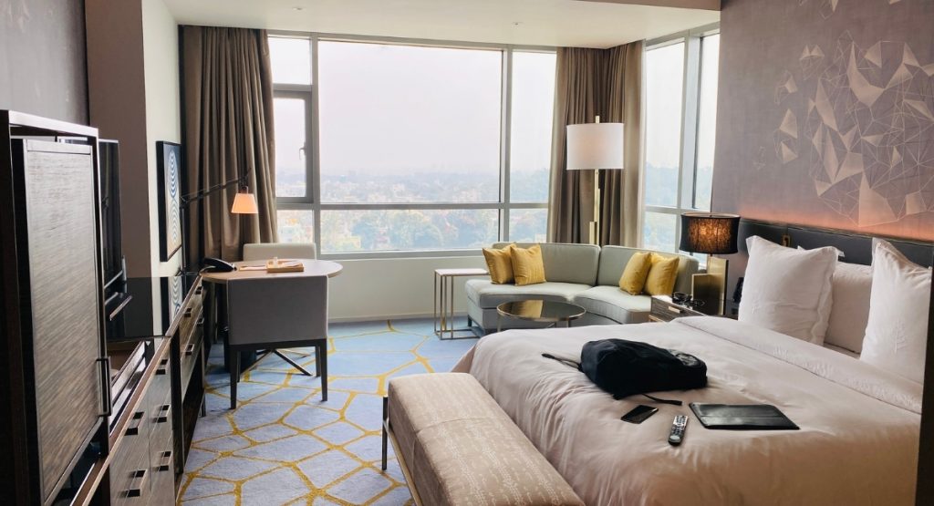 Hotel website must-haves that drive more booking (not just looks). The image shows a hotel room.