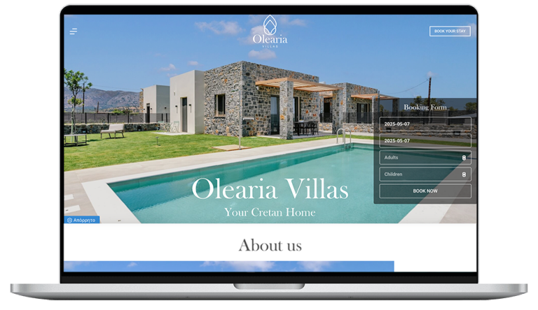 Olearia Villas 1 olaeria marketup mockup