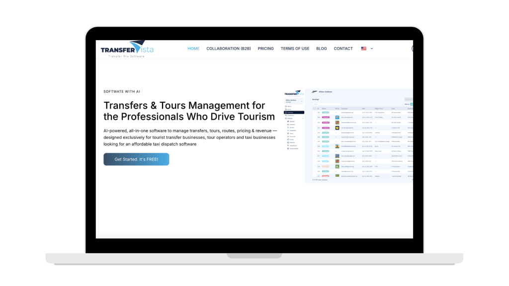 Transfervist Mockup laptop