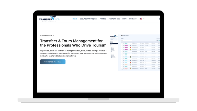 Transfervist Mockup laptop