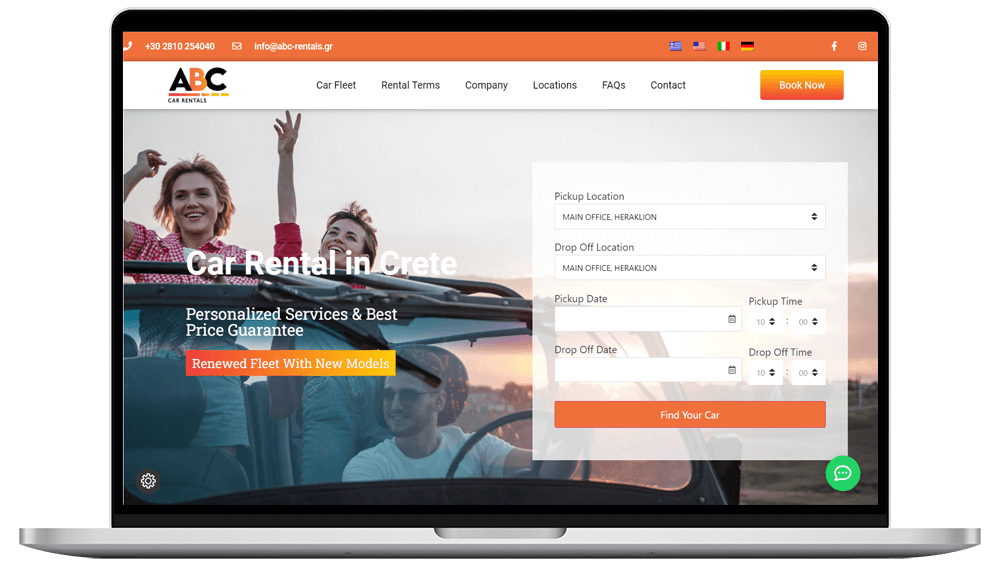 Laptop Mockup Abccarrental