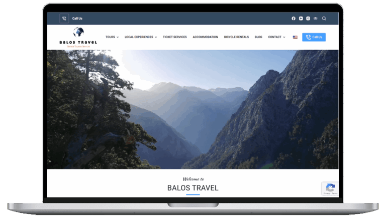Laptop Mockup Balostravel
