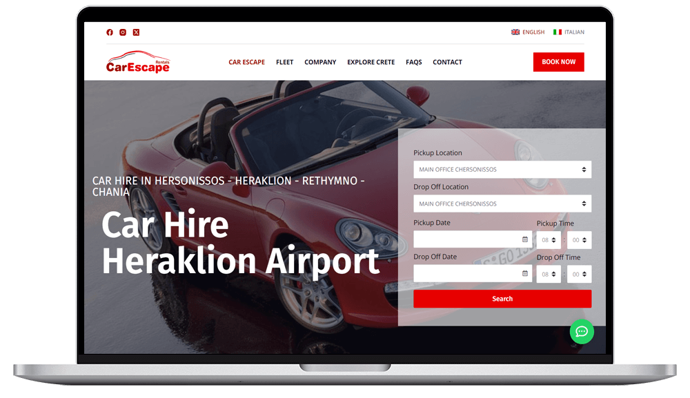 Laptop Mockup Carescaperentals