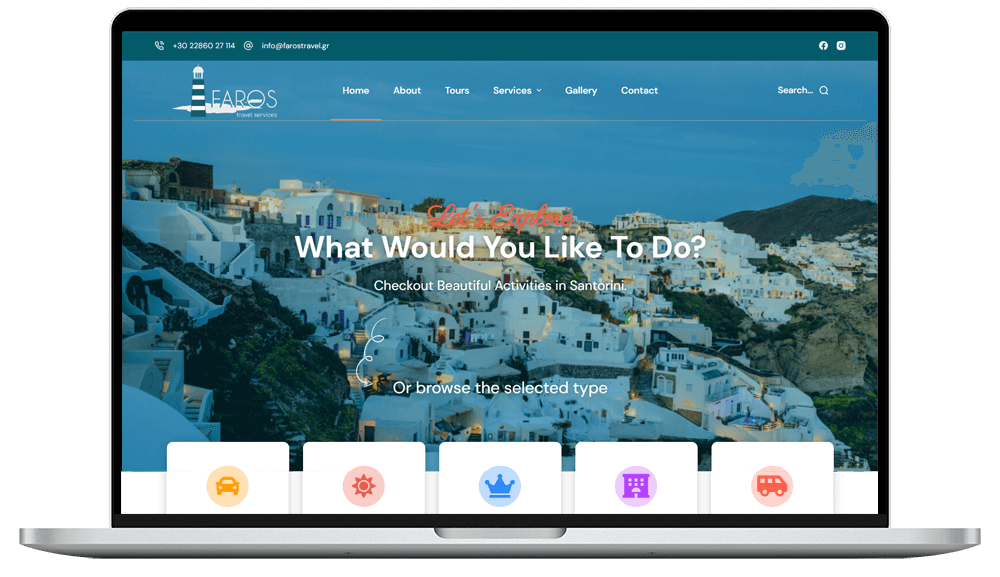Laptop Mockup Farostravel