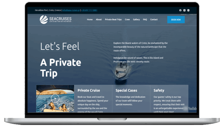 Laptop Mockup Seacruises