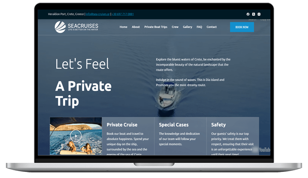Laptop Mockup Seacruises