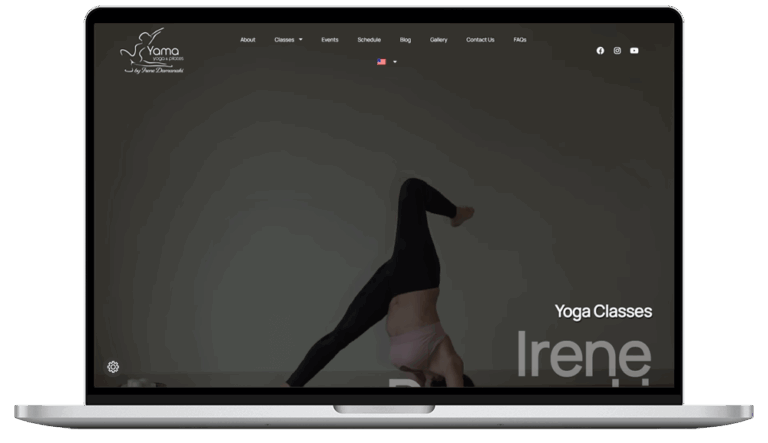 Laptop Mockup Yamayoga
