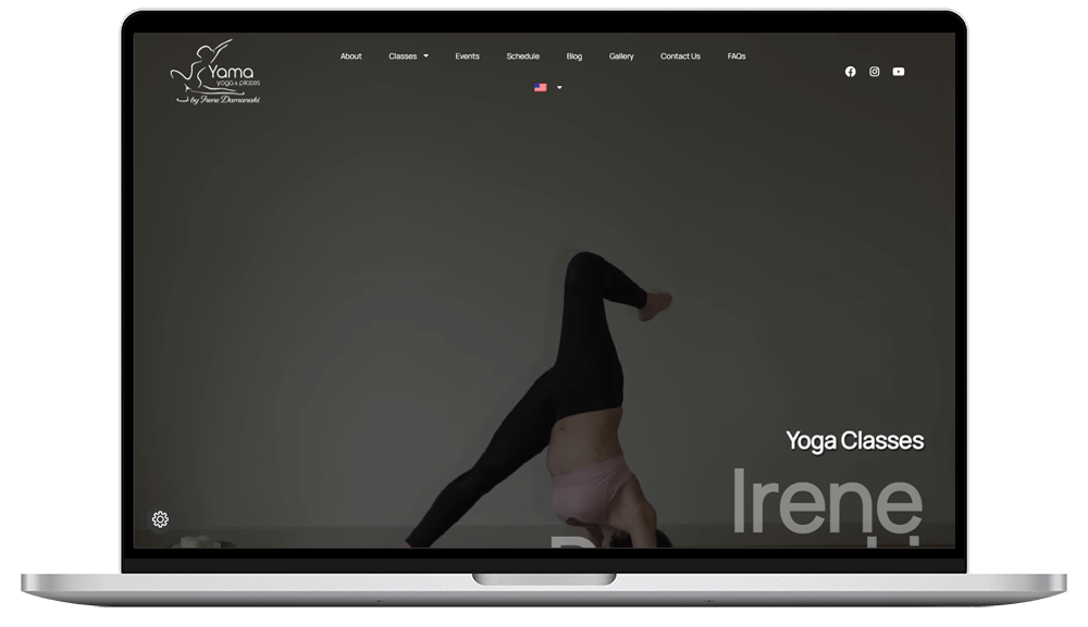 Laptop Mockup Yamayoga